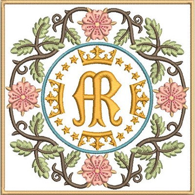 Matriz de matriz Matriz De Bordado Conjunto De Alfaia Mariana 210