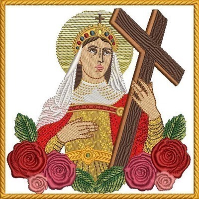 Matriz de matriz Matriz De Bordado Conjunto De Alfaia Santa Helena 250