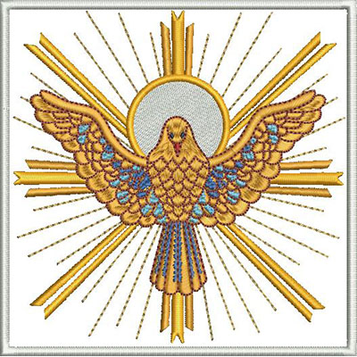 Matriz de matriz Matriz De Bordado Conjunto De Alfaias Divino Espírito Santo 418