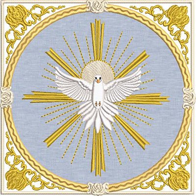 Matriz de matriz Matriz De Bordado Conjunto De Alfaias Divino Espírito Santo 493