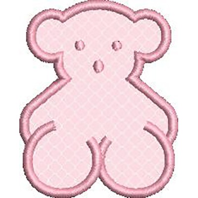 Matriz de matriz Matriz De Bordado Urso Aplicado 6 Cm