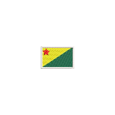 Matriz de matriz Matriz De Bordado Bandeira Acre 3 Cm
