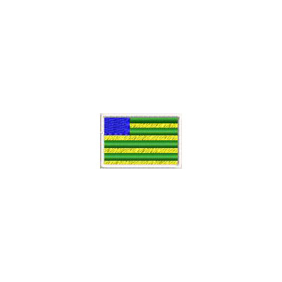 Matriz de matriz Matriz De Bordado Bandeira Goiás 3 Cm