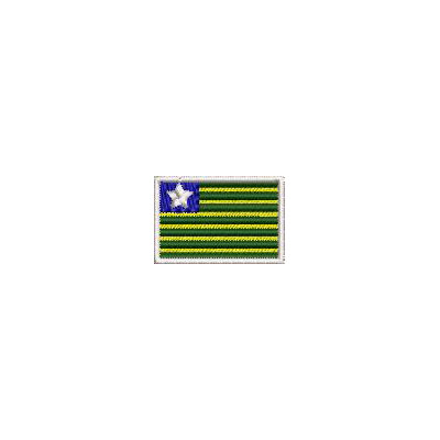 Matriz de matriz Matriz De Bordado Bandeira Piauí 3 Cm