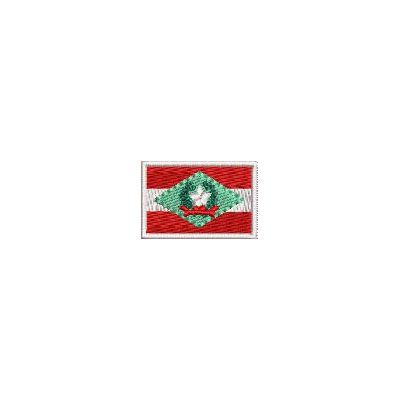 Matriz de matriz Matriz De Bordado Bandeira Santa Catarina 3 Cm