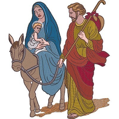 Matriz de matriz Matriz De Bordado Nossa Senhora Do Desterro 20 Cm