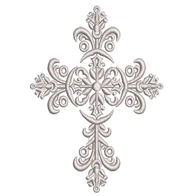 Matriz de matriz Matriz De Bordado Cruz Decorada 149