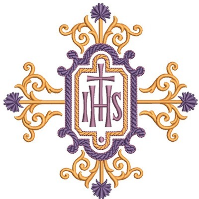 Matriz de matriz Matriz De Bordado Ihs Decorado 1