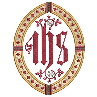 Matriz de matriz Matriz De Bordado Medalha Jhs 3