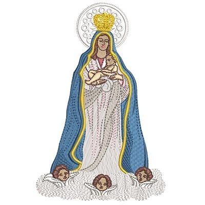 Matriz de matriz Matriz De Bordado Nossa Senhora De Abadia