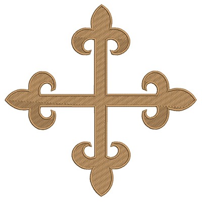 Matriz de matriz Matriz De Bordado Cruz De 20 Cm