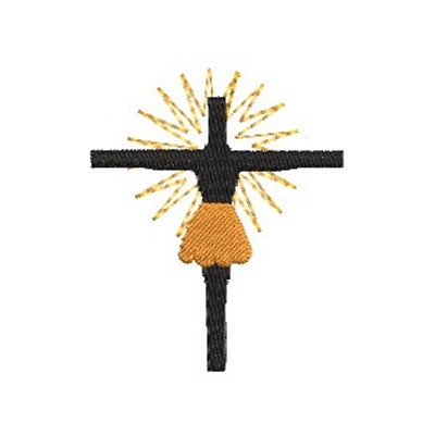 Matriz de matriz Matriz De Bordado Cristo Negro De São Alfonso