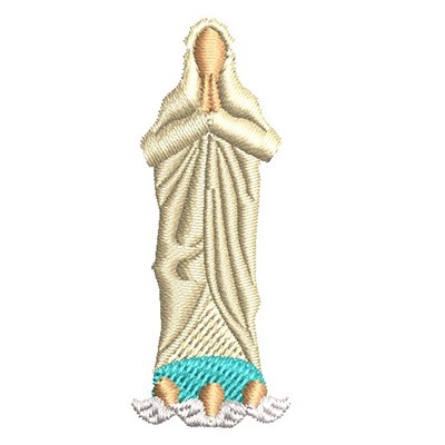 Matriz de matriz Matriz De Bordado Nossa Senhora Da Conceição 5 Cm