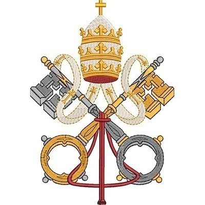 Matriz de matriz Matriz De Bordado Chaves Do Vaticano