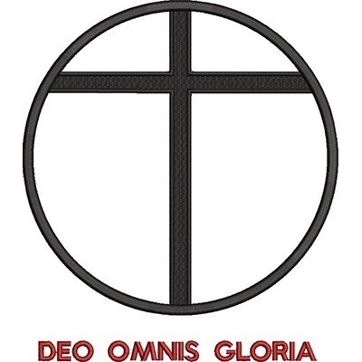 Matriz de matriz Matriz De Bordado Opus Dei Deo Omnis Gloria