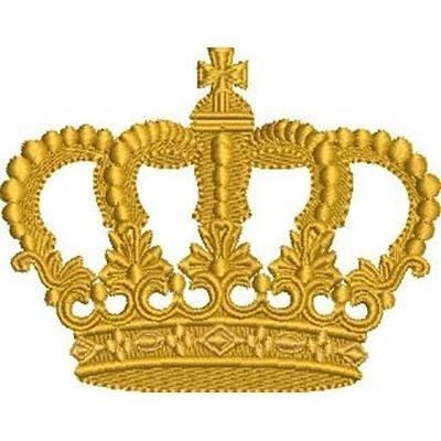 Matriz de matriz Matriz De Bordado Coroa De Rainha