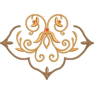 Matriz de matriz Matriz De Bordado Arabescos Para Finalizar Galão