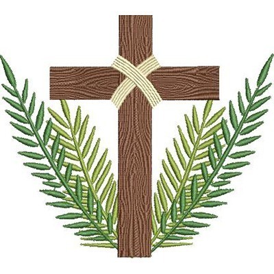 Matriz de matriz Matriz De Bordado Cruz De Ramos 8