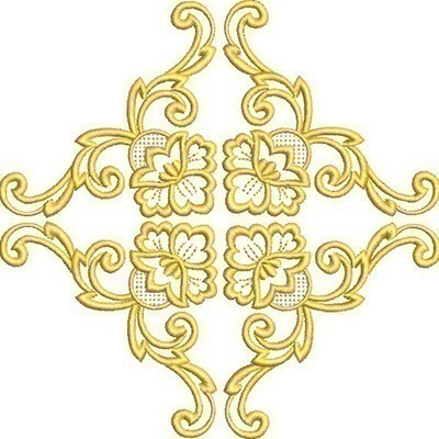Matriz de matriz Matriz De Bordado Cruz Decorada 182
