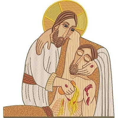 Matriz de matriz Matriz De Bordado Jesus Bom Samaritano 2