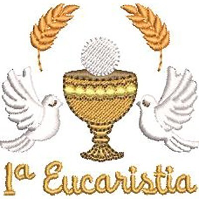 Matriz de matriz Matriz De Bordado Primeira Eucaristia 2