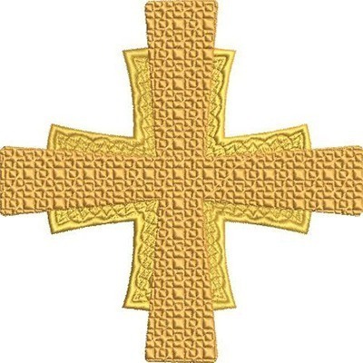 Matriz de matriz Matriz De Bordado Cruz Decorada 210