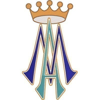 Matriz de matriz Matriz De Bordado Mariano 25 Cm