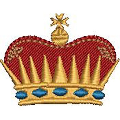 Matriz de matriz Matriz De Bordado Coroa 41