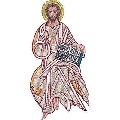 Matriz de matriz Matriz De Bordado Jesus Ressuscitado 13 Cm