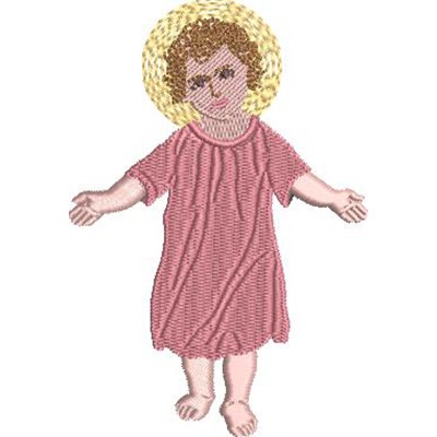 Matriz de matriz Matriz De Bordado Menino Jesus