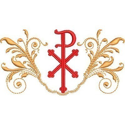 Matriz de matriz Matriz De Bordado Volutas Para Barrado Com Px 2