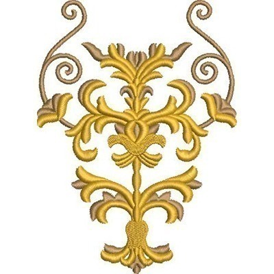 Matriz de matriz Matriz De Bordado Volutas Liturgicas 1