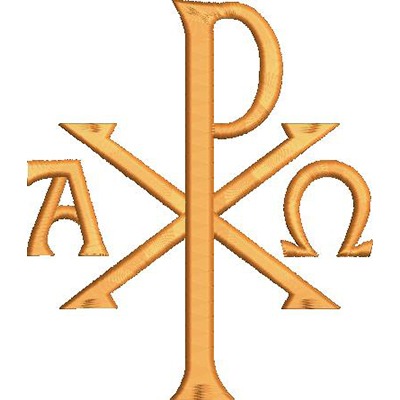 Matriz de matriz Matriz De Bordado Px Alfa E ômega 5