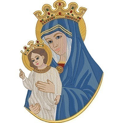 Matriz de matriz Matriz De Bordado Mater Ecclesiae 1