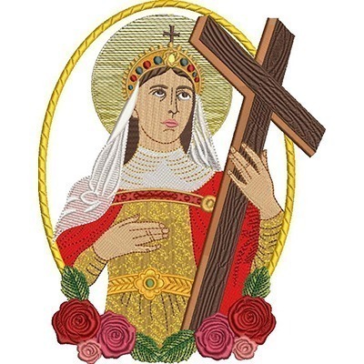 Matriz de matriz Matriz De Bordado Medalha De Santa Helena 2