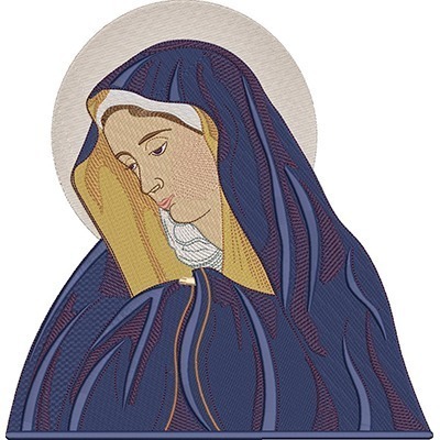 Matriz de matriz Matriz De Bordado Nossa Senhora Das Dores Grande