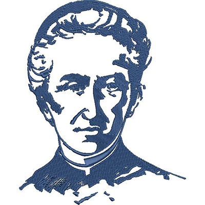 Matriz de matriz Matriz De Bordado São Ludovico Estilizado