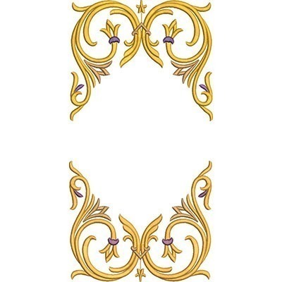Matriz de matriz Matriz De Bordado Arabescos Para Personalizar