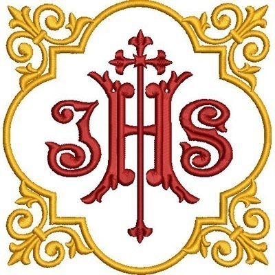 Matriz de matriz Matriz De Bordado Moldura Jhs Com Cruz 2