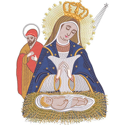 Matriz de matriz Matriz De Bordado Nossa Senhora Da Altagracia