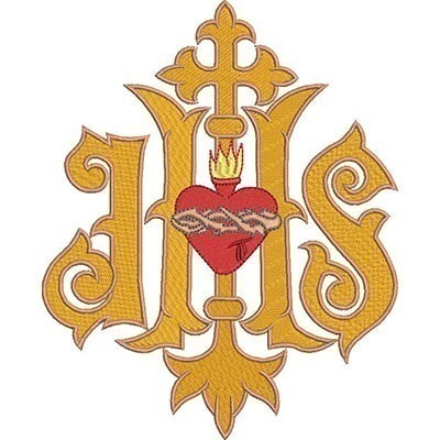 Matriz de matriz Matriz De Bordado Sagrado Coração Jhs 20 Cm