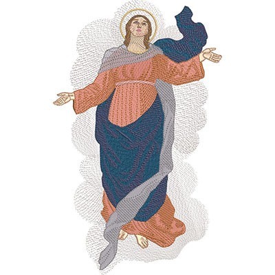 Matriz de matriz Matriz De Bordado Nossa Senhora Da Assunção 4