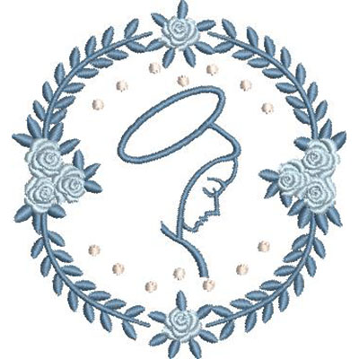 Matriz de matriz Matriz De Bordado Moldura Mariana 34