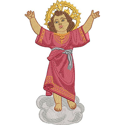 Matriz de matriz Matriz De Bordado Menino Jesus