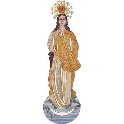 Matriz de matriz Matriz De Bordado Santa Maria Dos Anjos 3