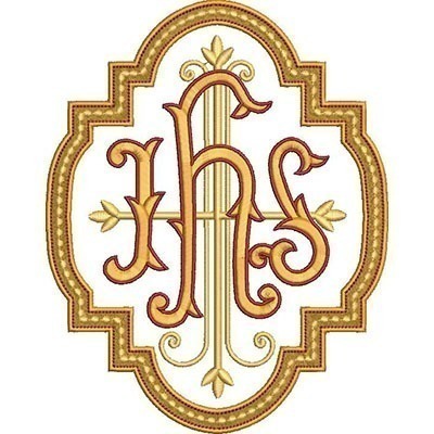 Matriz de matriz Matriz De Bordado Medalha Jhs Decorado 19 Cm