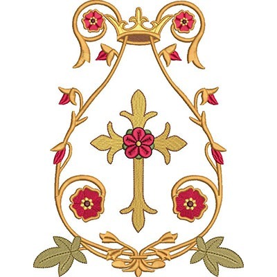 Matriz de matriz Matriz De Bordado Arabescos Dourados 35