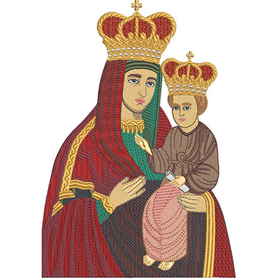 Matriz de matriz Matriz De Bordado Nossa Senhora De Klokocov Eslováquia