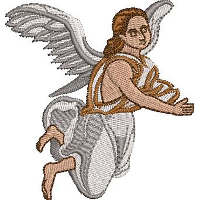 Matriz de matriz Matriz De Bordado Anjo 9 Cm