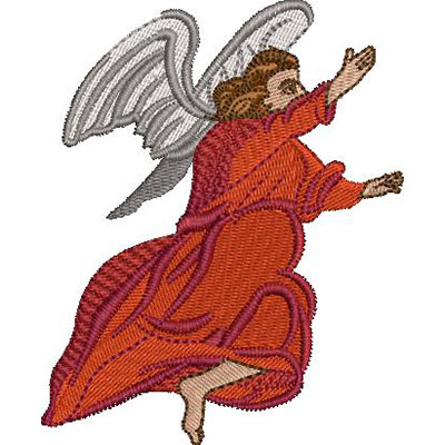 Matriz de matriz Matriz De Bordado Anjo 11 Cm 2